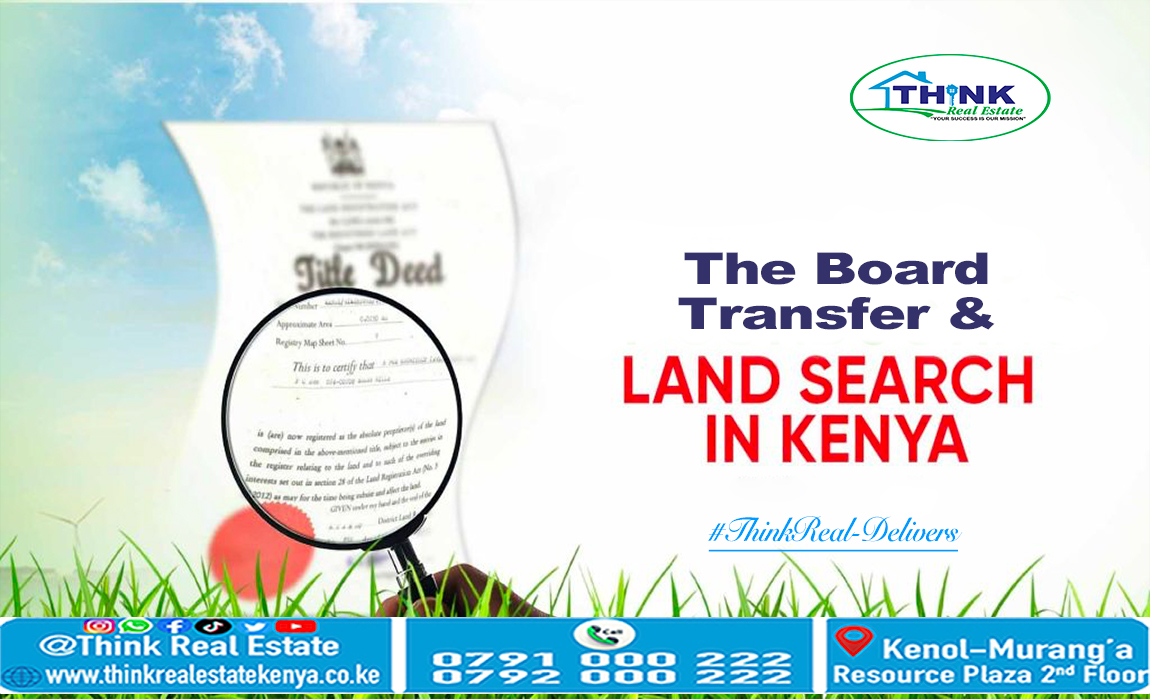 The Process of Board Transfer and Land Search in a Real Estate Company (Explained in Depth)