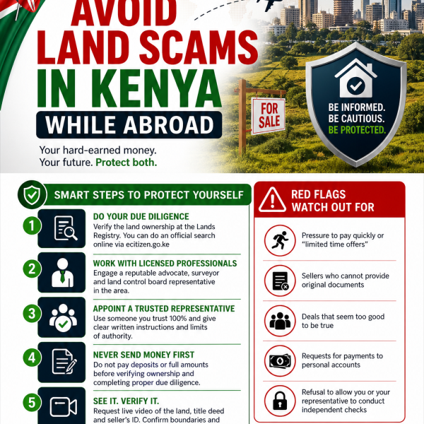 How to Avoid Land Scams in Kenya as a Diaspora Investor