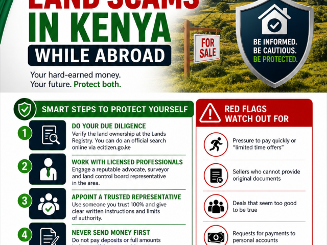 How to Avoid Land Scams in Kenya as a Diaspora Investor